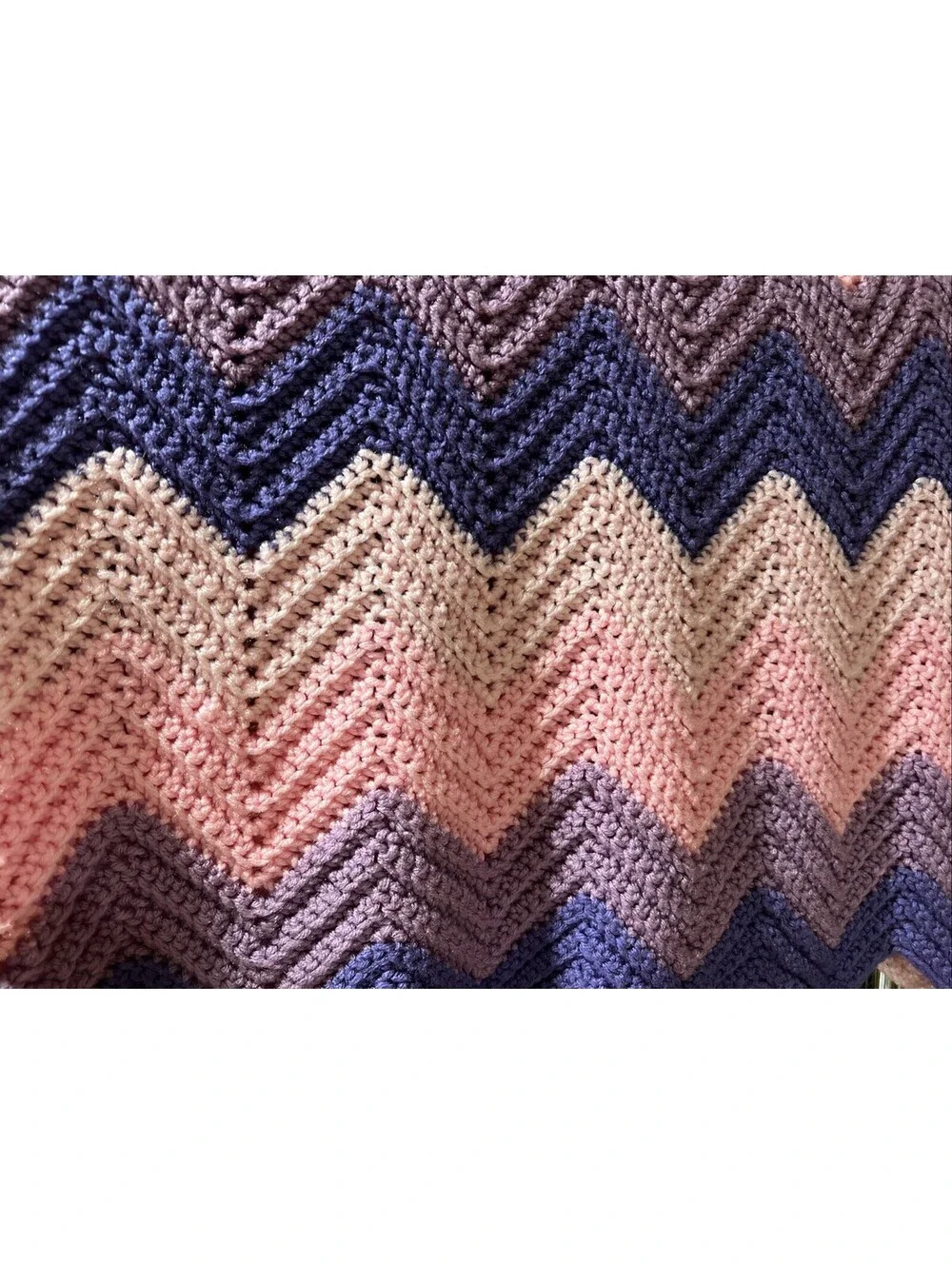 42x60 Handmade Crochet Throw